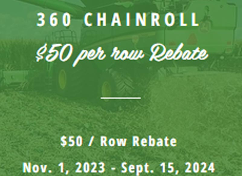 360 Chainroll Rebate